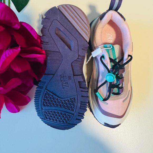 Zara Size 28 toddler combination contrast sneakers - Picture 5 of 5